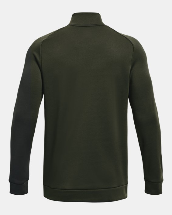 Men's Armour Fleece® ¼ Zip, Green, pdpMainDesktop image number 5